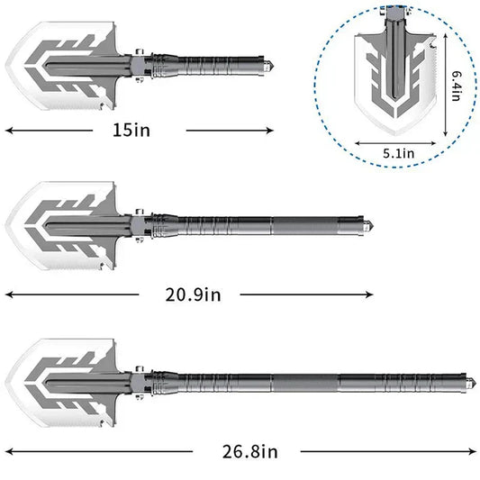 Outdoor Multi-purpose Folding Shovel – Essential Camping and Garden Tool