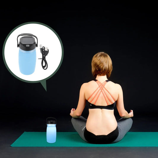 Portable Solar Charging Kettle & Collapsible Water Bottle Set – Outdoor Essentials