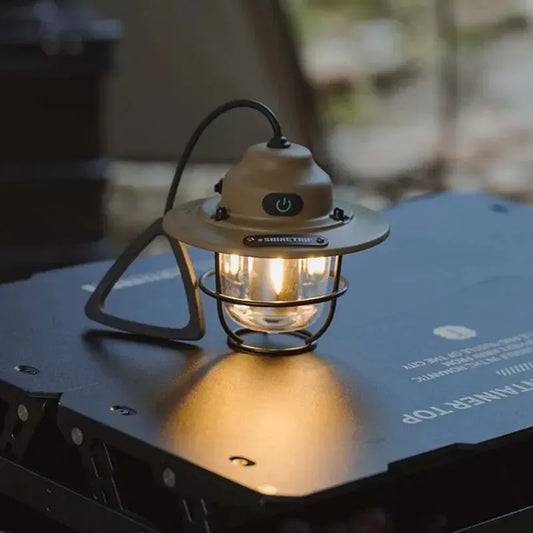 ShineTrip New Outdoor Vintage Pendant Light – Long Life Camping Light