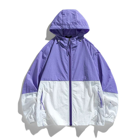 Men’s Thin Summer Waterproof Jacket – Perfect for Outdoor Adventures