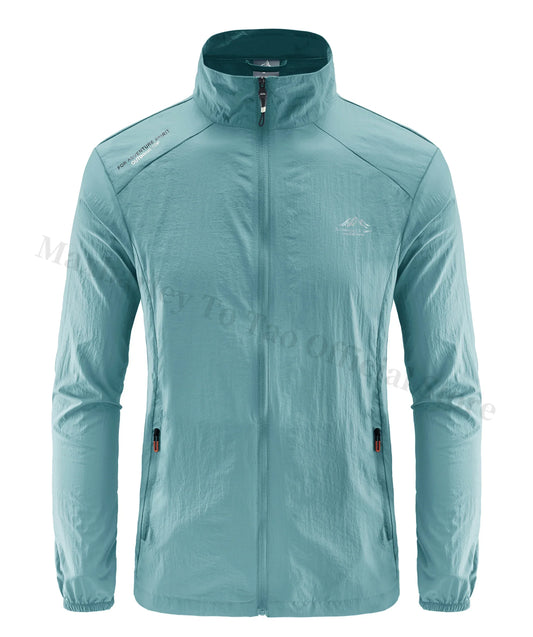 Summer Skin Windbreaker – Men's Ultra Light UV Sunscreen Jacket