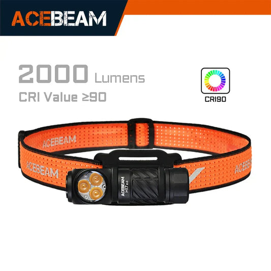ACEBEAM H17 2.0 Headlamp – High-Performance Lighting for Every Adventure