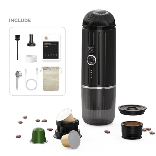 ICafilas ME2218 Mini 2-in-1 Italian Capsule Coffee Machine