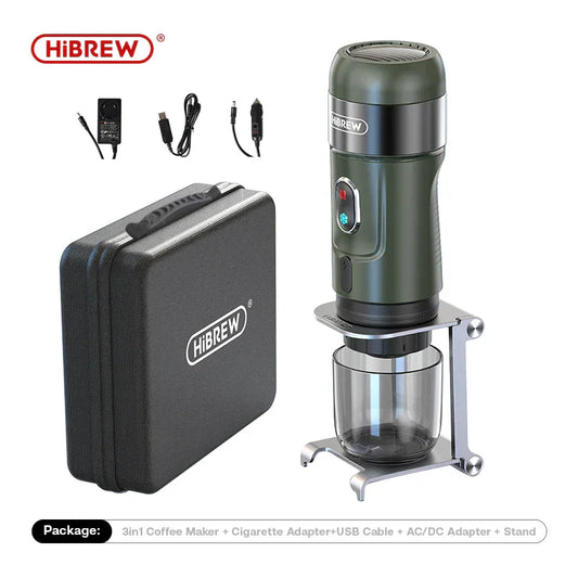 HiBREW Wireless Electric Portable Espresso Machine – Perfect for Car &amp; Home Use