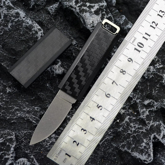 2425 Mini Pocket Survival Knife – Compact EDC Tool for Outdoor Adventures