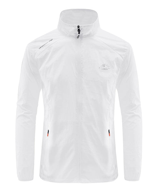 Summer Men's Ultralight Windbreaker – Sun Protection &amp; Water Resistant