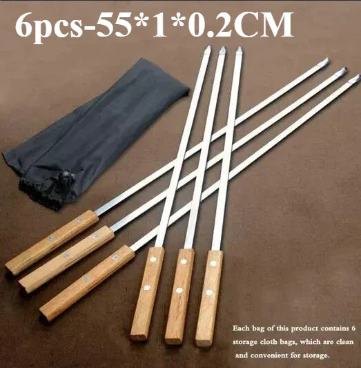 Premium Stainless Steel Kebab Skewers for Global Culinary Delights