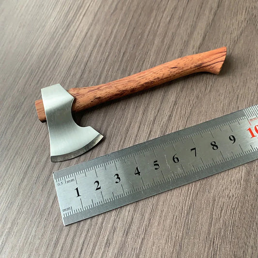 Stainless Steel Mini Mountain Axe – Compact Outdoor Camping Knife